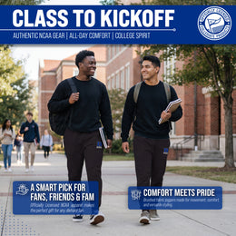 Duke Blue Devils NCAA Men’s University Cloud Jersey Performance Jogger Pants with Drawstring Waistband - Black Heather