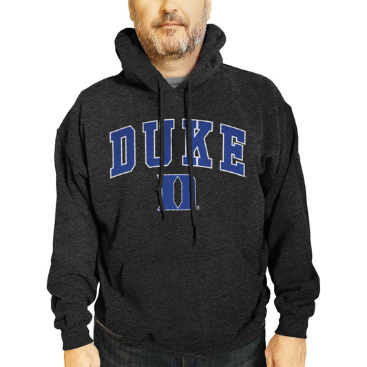 Duke Blue Devils Campus Colors  Arch & Logo Gameday Hoodie - Black Heather