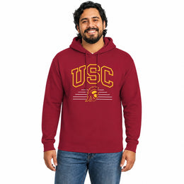 USC Trojans  Overtime Classics Fleece Hoodie Sweatshirt - Cardinal