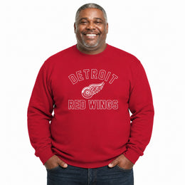 Detroit Red Wings NHL Gameday Crewneck Sweatshirt Men Women Unisex - Red
