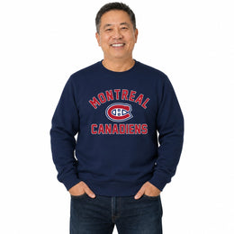 Montreal Canadiens NHL Gameday Crewneck Sweatshirt Men Women Unisex - Navy