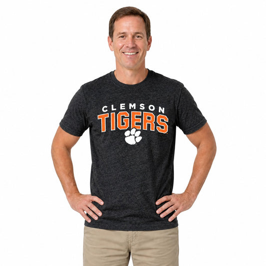 Clemson Tigers  NCAA Starting Fresh T-Shirt Men Women - Black Heather