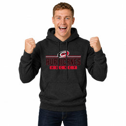 Carolina Hurricanes  True Fan Pullover Hoodie Men Women Heather Charcoal - Charcoal