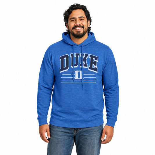 Duke Blue Devils  Overtime Classics Fleece Hoodie Sweatshirt - Royal Heather