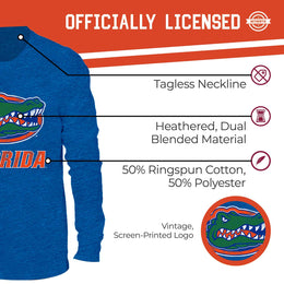 Florida Gators NCAA MVP Adult Long-Sleeve Shirt - Royal