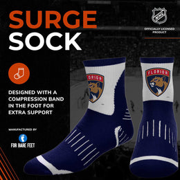 Florida Panthers NHL Youth Surge Socks - Navy