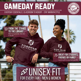 FORD Arch & Logo Gameday Hoodie - Maroon