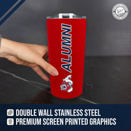 Fresno State Bulldogs Collegiate Stainless Steel Travel Tumbler for Alumni - Red