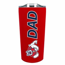 Fresno State Bulldogs NCAA Stainless Steel Travel Tumbler for Dad - Red