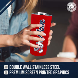 Fresno State Bulldogs NCAA Stainless Steel Travel Tumbler for Mom - Red