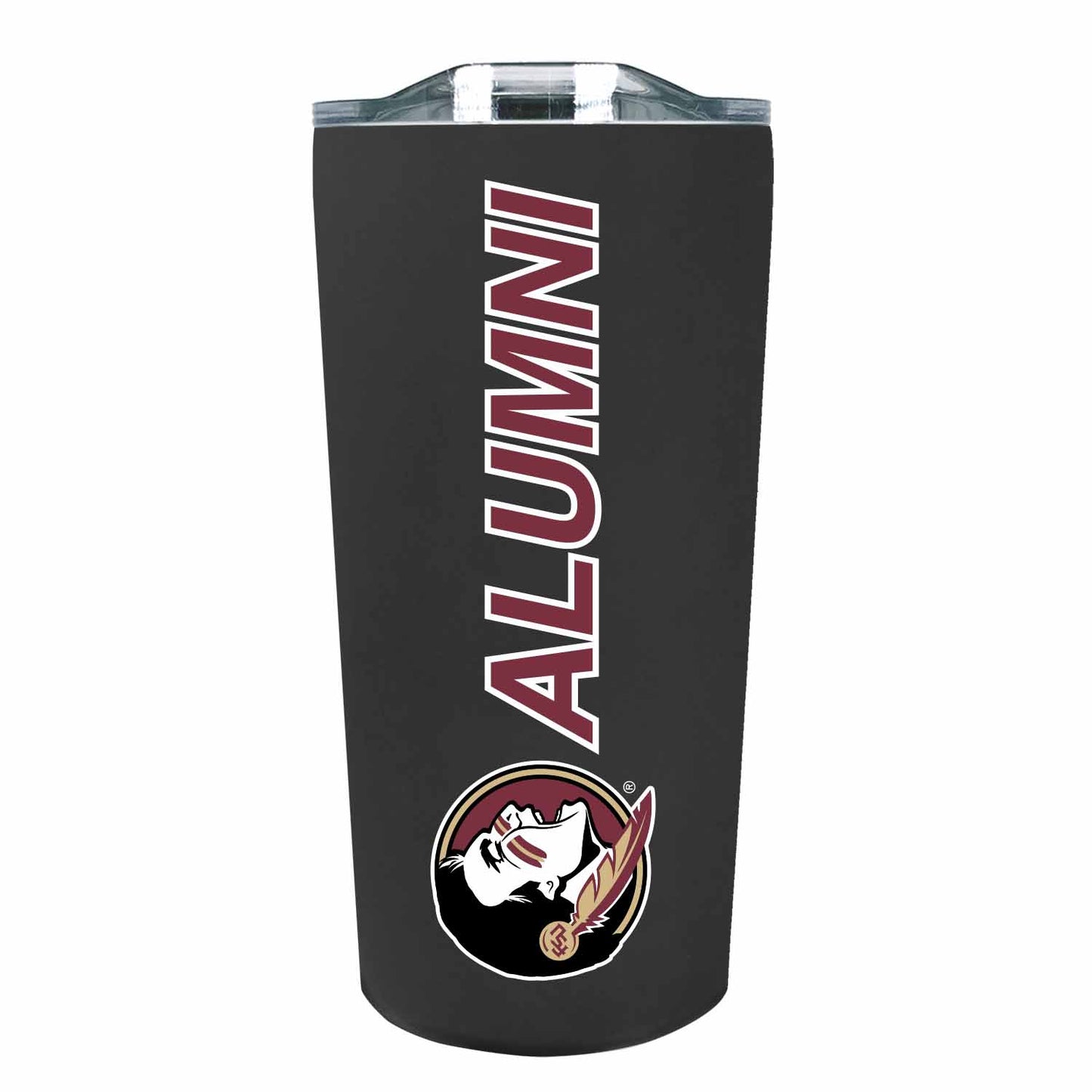 Florida State Seminoles Collegiate Stainless Steel Travel Tumbler for Alumni - Black