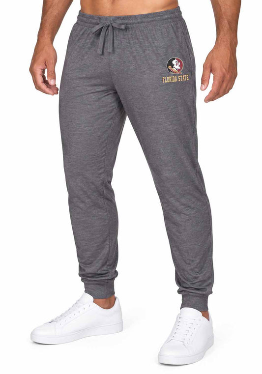 Florida State Seminoles  NCAA Cloud Jersey Jogger Pants Gray Heather - Gray Heather
