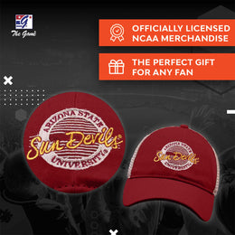 Arizona State Sun Devils The Game NCAA  Patch Meshback Snapback Hat - Maroon