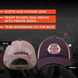 Auburn Tigers The Game NCAA  Patch Meshback Snapback Hat - Navy