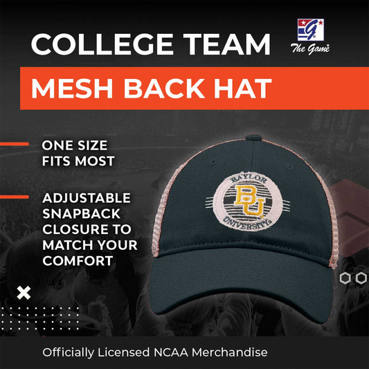 Baylor Bears The Game NCAA  Patch Meshback Snapback Hat - Green