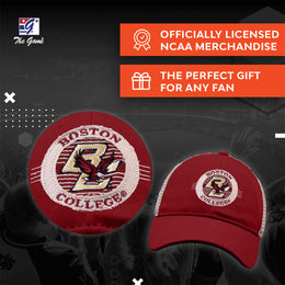 Boston College Eagles The Game NCAA  Patch Meshback Snapback Hat - Maroon