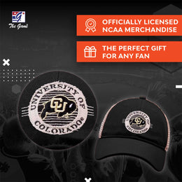 Colorado Buffaloes The Game NCAA  Patch Meshback Snapback Hat - Black