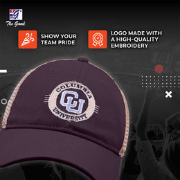 Columbia Lions The Game NCAA  Patch Meshback Snapback Hat - Navy