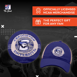 Creighton Bluejays The Game NCAA  Patch Meshback Snapback Hat - Royal
