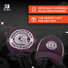 Georgetown Hoyas The Game NCAA  Patch Meshback Snapback Hat - Navy