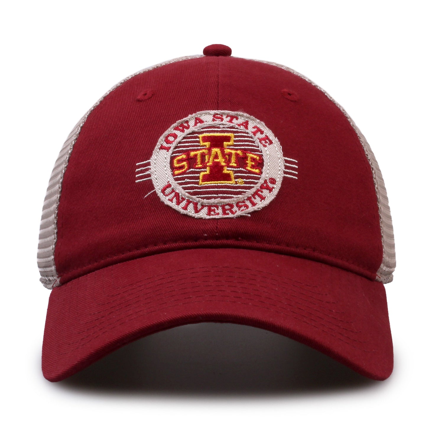 Iowa State Cyclones The Game NCAA  Patch Meshback Snapback Hat - Cardinal