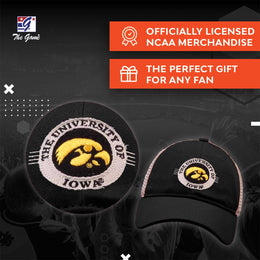 Iowa Hawkeyes The Game NCAA  Patch Meshback Snapback Hat - Black