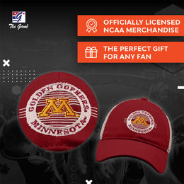 Minnesota Golden Gophers The Game NCAA  Patch Meshback Snapback Hat - Maroon