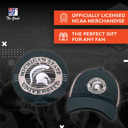 Michigan State Spartans The Game NCAA  Patch Meshback Snapback Hat - Green