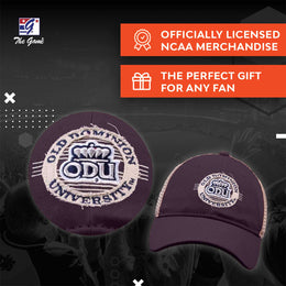 Old Dominion Monarchs The Game NCAA  Patch Meshback Snapback Hat - Navy