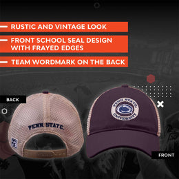 Penn State Nittany Lions The Game NCAA  Patch Meshback Snapback Hat - Navy