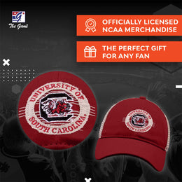 South Carolina Gamecocks The Game NCAA  Patch Meshback Snapback Hat - Cardinal