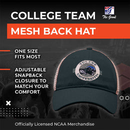 Tulane Green Wave The Game NCAA  Patch Meshback Snapback Hat - Green