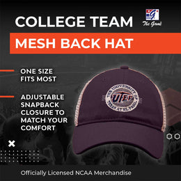 UTEP Miners The Game NCAA  Patch Meshback Snapback Hat - Navy
