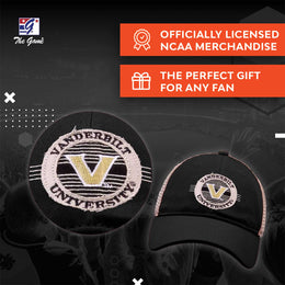 Vanderbilt Commodores The Game NCAA  Patch Meshback Snapback Hat - Black