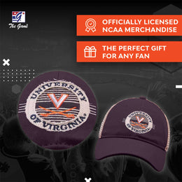 Virginia Cavaliers The Game NCAA  Patch Meshback Snapback Hat - Navy