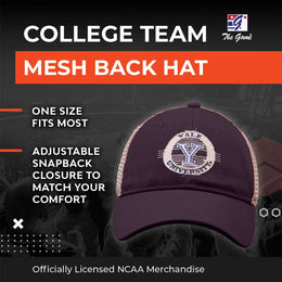 Yale Bulldogs The Game NCAA  Patch Meshback Snapback Hat - Navy
