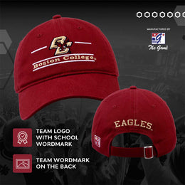 Boston College Eagles NCAA Adult Bar Hat - Cardinal