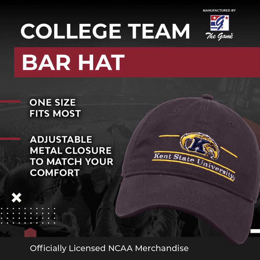 Kent State Golden Flashes Kent State Garment Washed Bar Hat - Navy