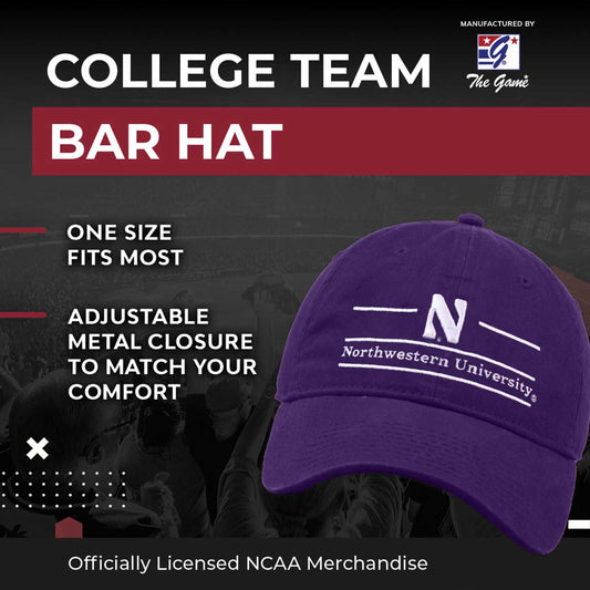 Northwestern Wildcats Northwestern Garment Washed Bar Hat - Purple