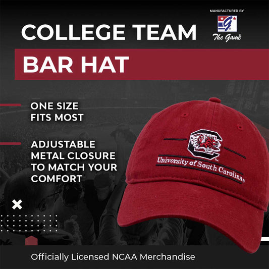 South Carolina Gamecocks South Carolina Garment Washed Bar Hat - Cardinal