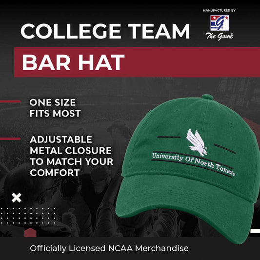 North Texas Mean Green North Texas Garment Washed Bar Hat - Green