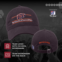 UTEP Miners NCAA Adult Bar Hat - Navy