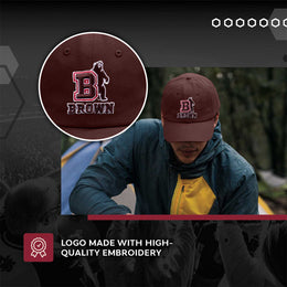 Brown Bears NCAA Adult Relaxed Fit Logo Hat - Brown