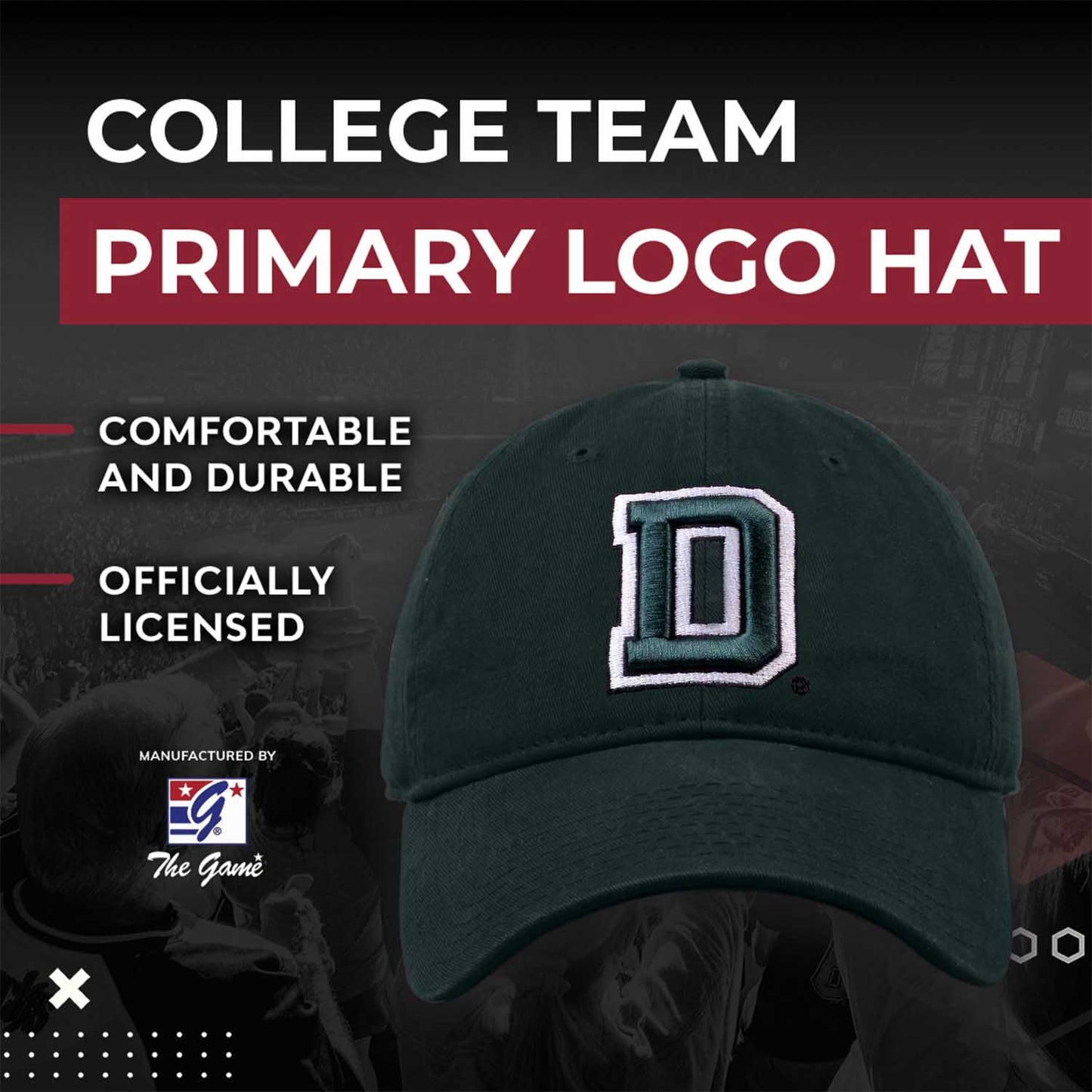 Dartmouth Big Green NCAA Adult Relaxed Fit Logo Hat - Green