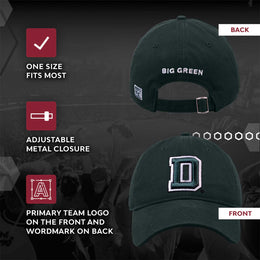 Dartmouth Big Green NCAA Adult Relaxed Fit Logo Hat - Green