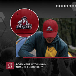 New Mexico State Aggies NCAA Adult Relaxed Fit Logo Hat - Maroon