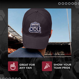Old Dominion Monarchs NCAA Adult Relaxed Fit Logo Hat - Navy