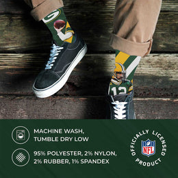 Green Bay Packers NFL Youth Player Stripe Sock - Green #12