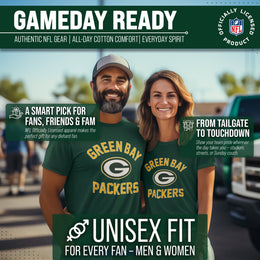 Green Bay Packers Team Fan Apparel NFL  Gameday T-Shirt - Forest Green