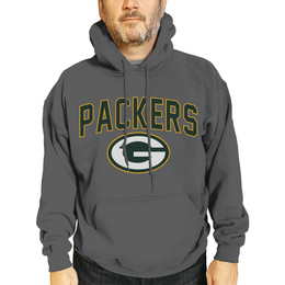 Green Bay Packers NFL Home Team Hoodie - Gray